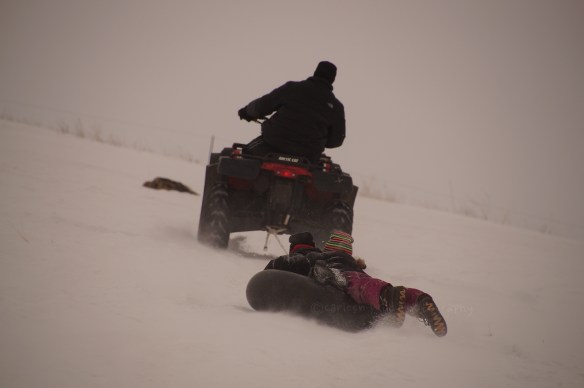 Sledding South Dakota style -