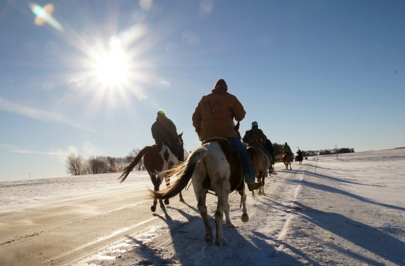 Riding out of Flandreau 2